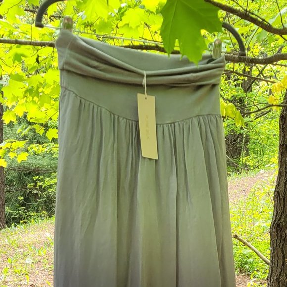 GIUSY, pure silk skirt, S, shades of gray - Picture 3 of 8